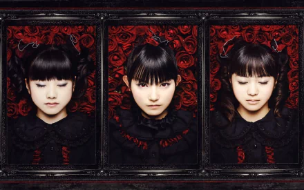 oriental asian Japanese metal idol heavy metal music Babymetal HD Desktop Wallpaper | Background Image