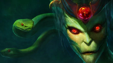 Medusa (Dota 2) video game DotA 2 HD Desktop Wallpaper | Background Image