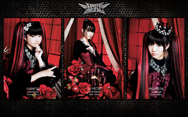 oriental asian Japanese metal idol heavy metal music Babymetal HD Desktop Wallpaper | Background Image