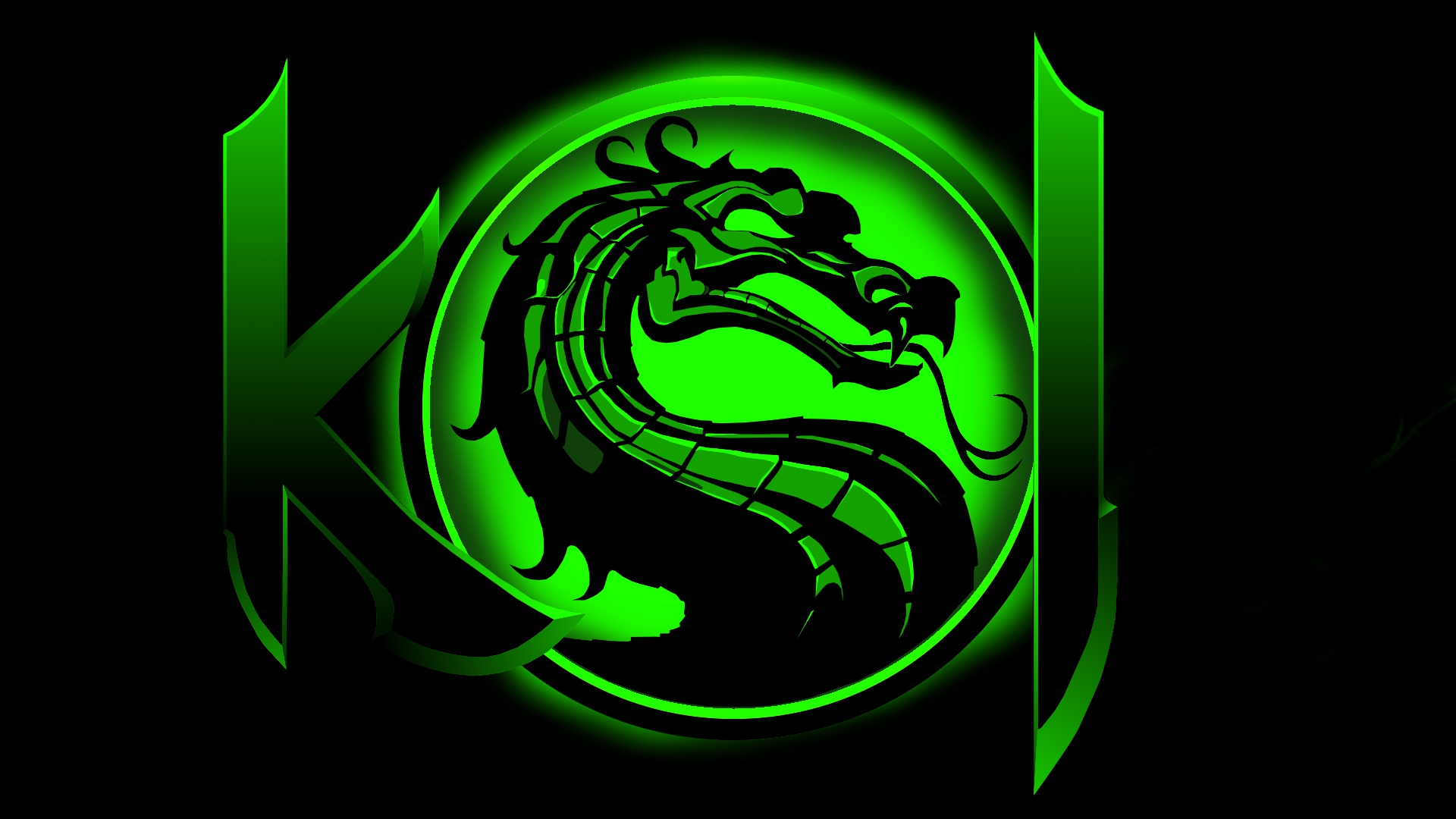 Mortal Kombat зеленый дракон