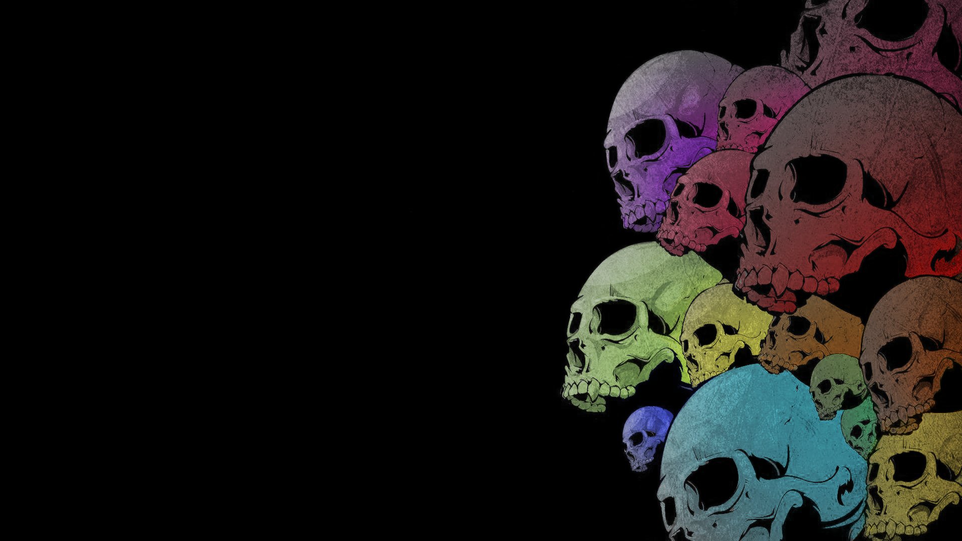 Dark Skull HD Wallpaper