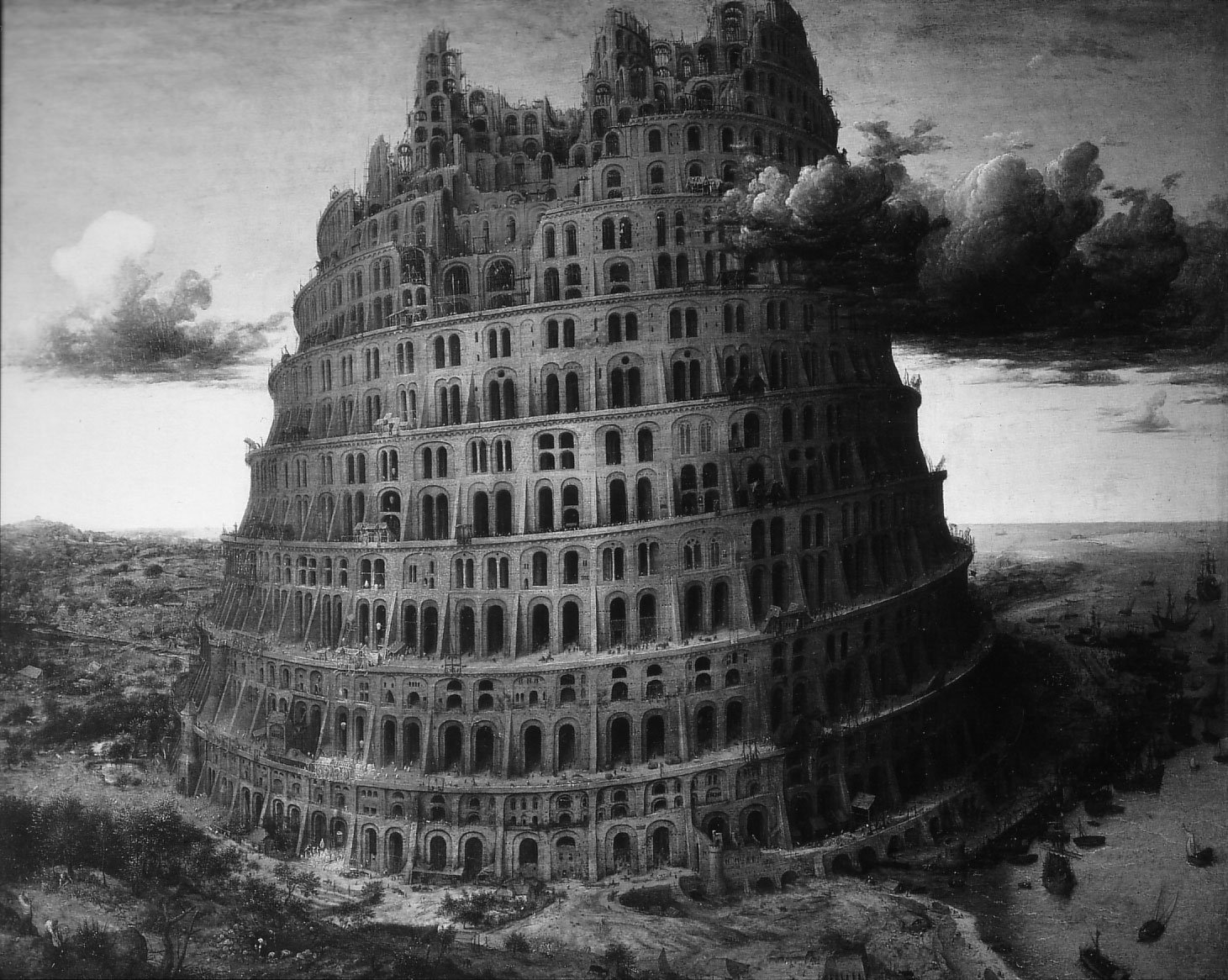Download Man Made Tower Of Babel Wallpaper