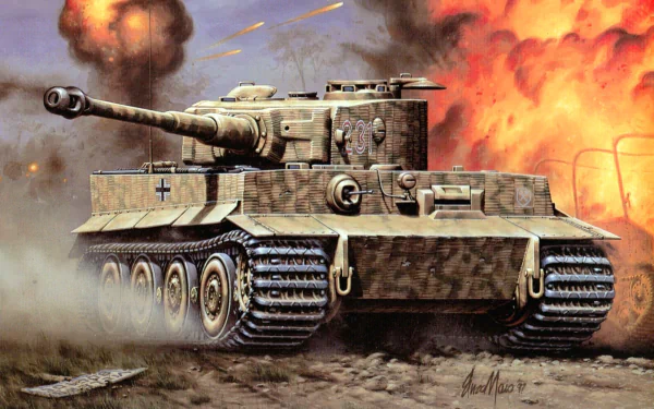 military Tiger I HD Desktop Wallpaper | Background Image
