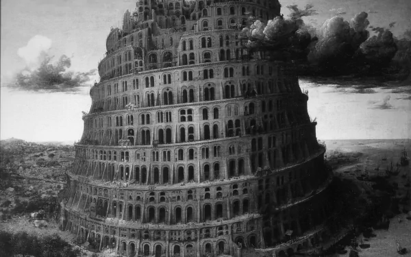 man made tower of babel HD Desktop Wallpaper | Background Image