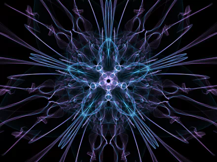 Abstract generative HD Desktop Wallpaper | Background Image