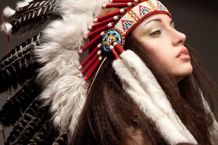 woman native american HD Desktop Wallpaper | Background Image