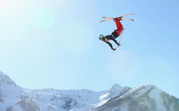 skiing Sports HD Desktop Wallpaper | Background Image
