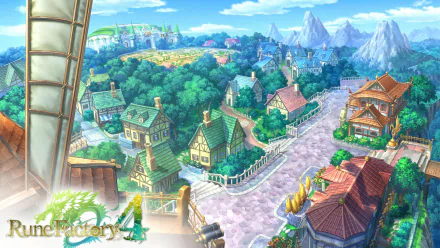 video game Rune Factory 4 HD Desktop Wallpaper | Background Image