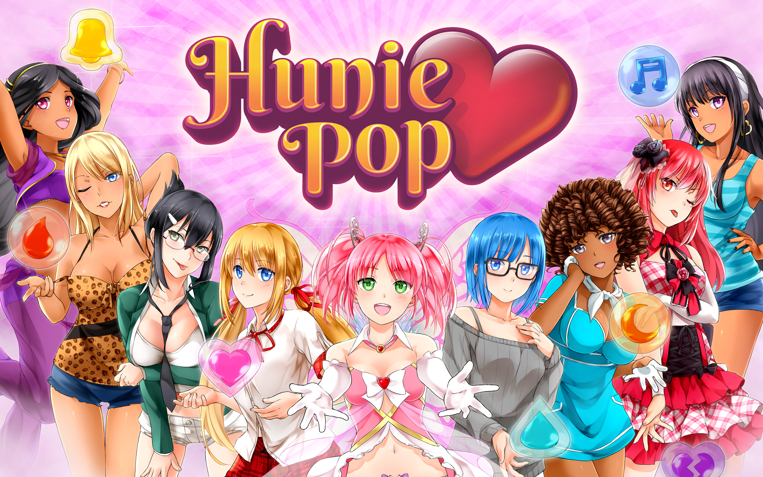Video Game HuniePop HD Wallpaper | Background Image
