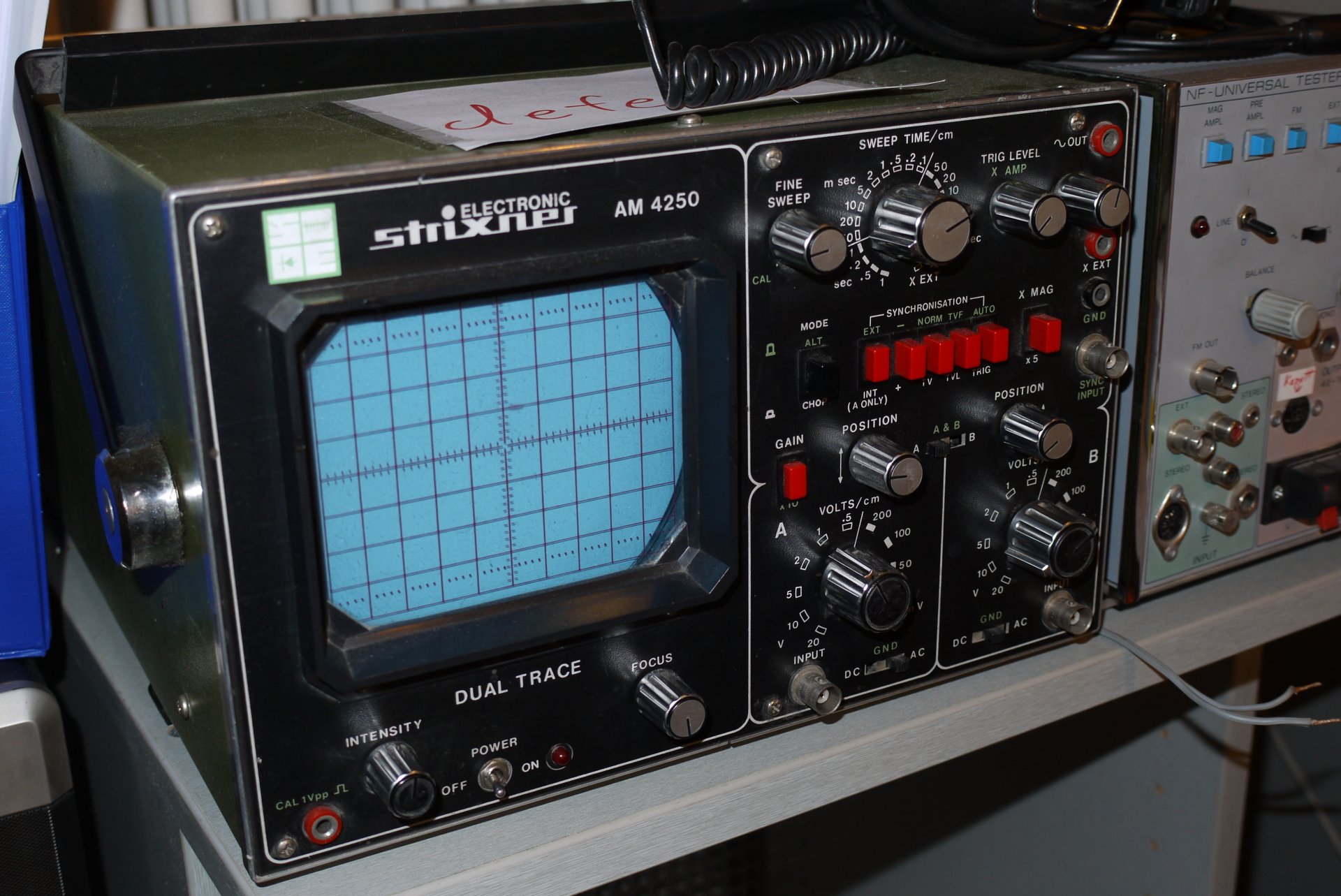 Download Technology Oscilloscope 4k Ultra HD Wallpaper