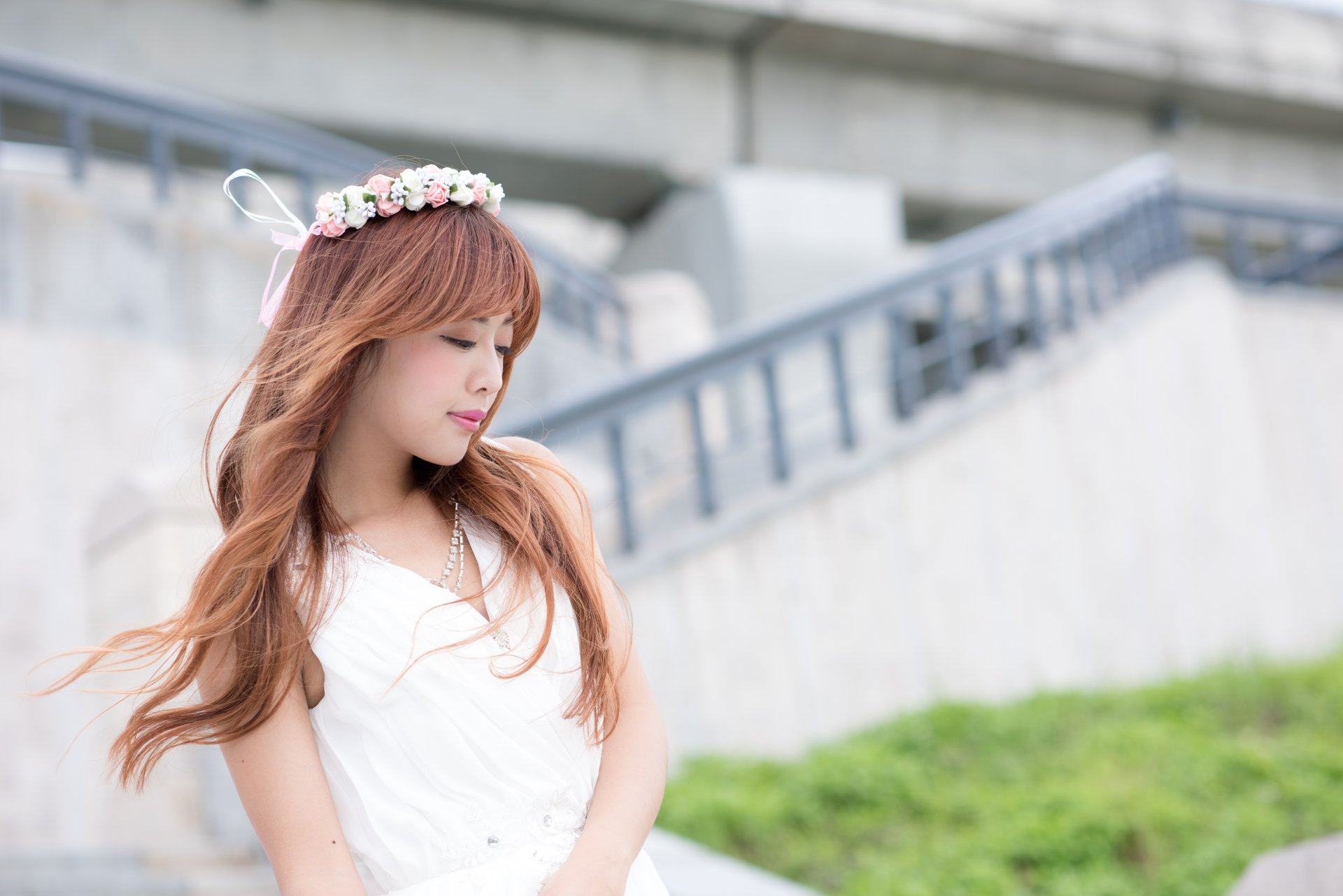 Download Hair Dress Taiwanese Asian Model Woman Xiao Xi 4k Ultra HD Wallpaper