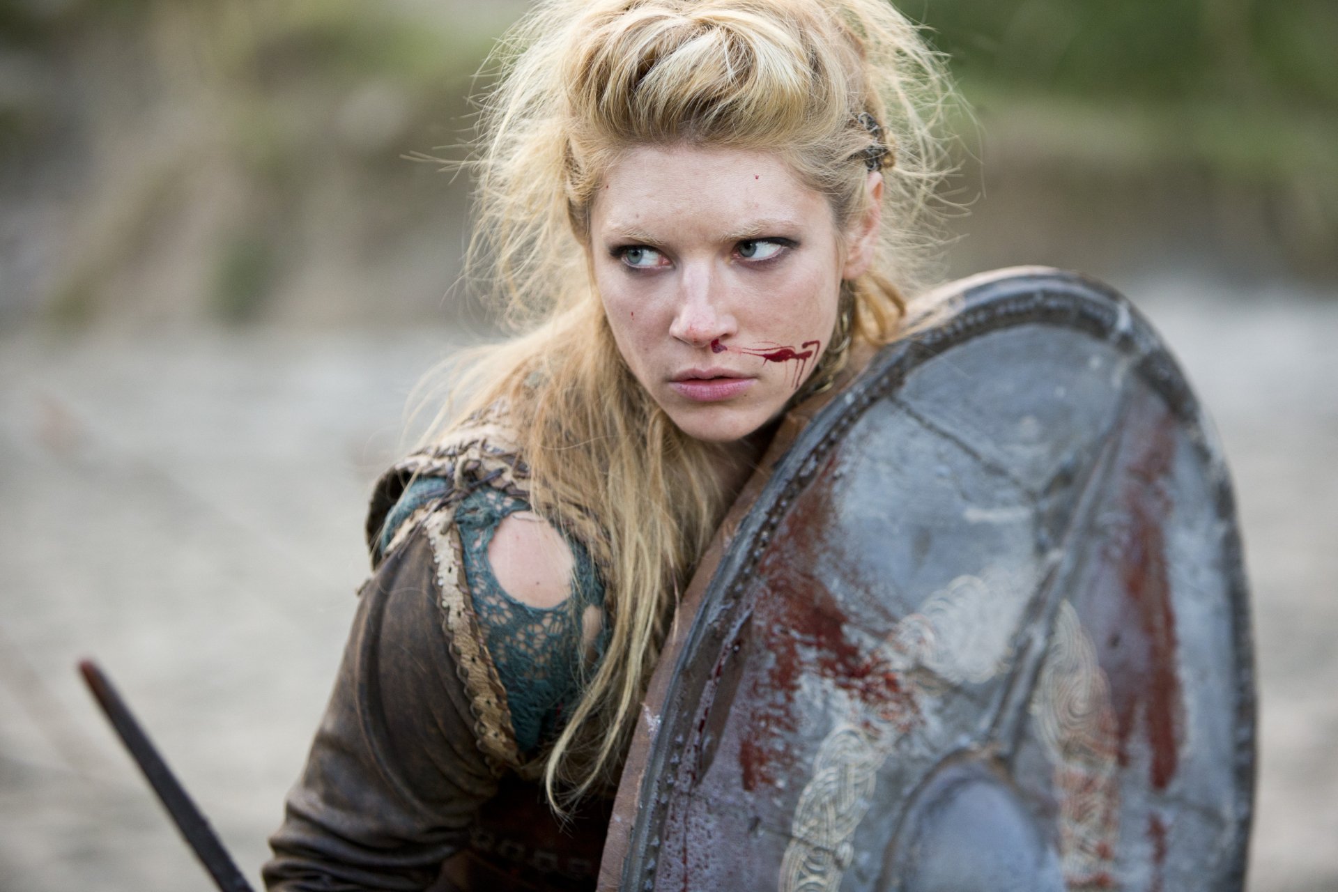 Download Katheryn Winnick Lagertha Vikings Vikings Tv Show Tv Show Vikings Hd Wallpaper 