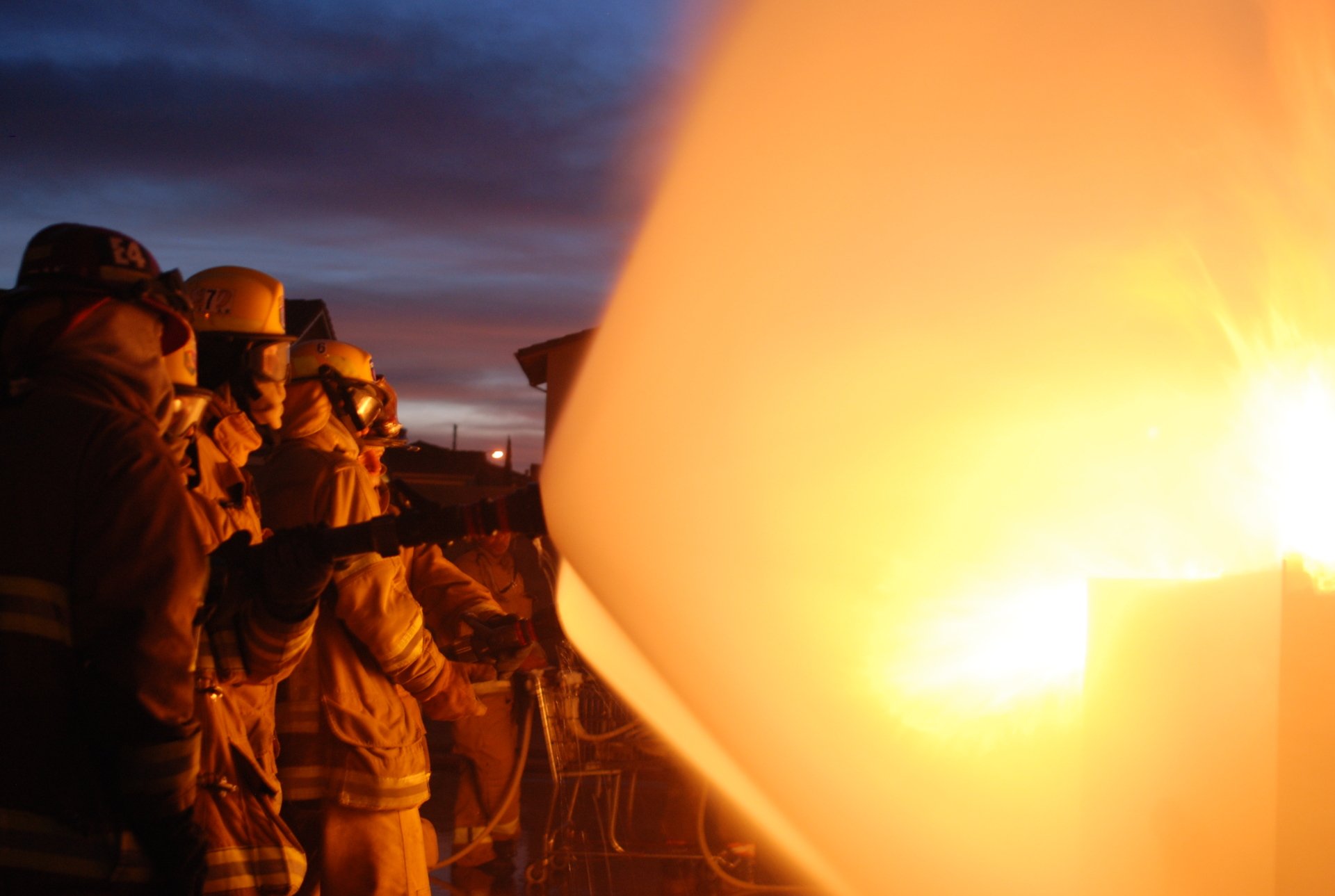 Download Man Firefighter HD Wallpaper