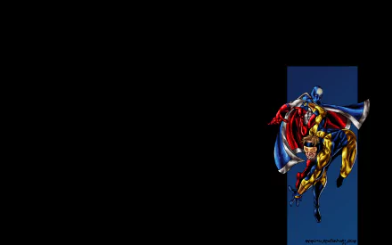 Comic Booster Gold HD Desktop Wallpaper | Background Image