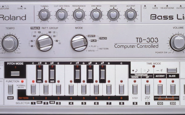 music Roland TB-303 Bassline HD Desktop Wallpaper | Background Image