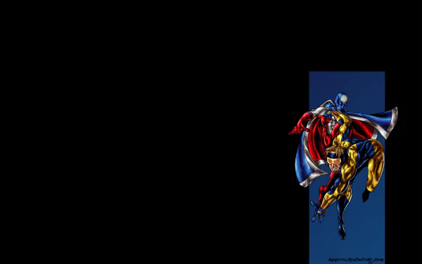 Comic Booster Gold HD Desktop Wallpaper | Background Image
