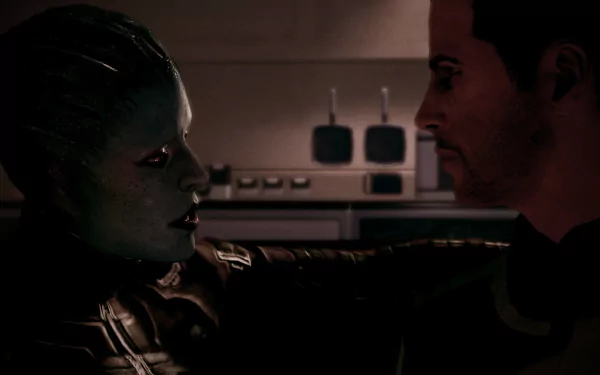 Morinth (Mass Effect) Commander Shepard video game Mass Effect 2 HD Desktop Wallpaper | Background Image