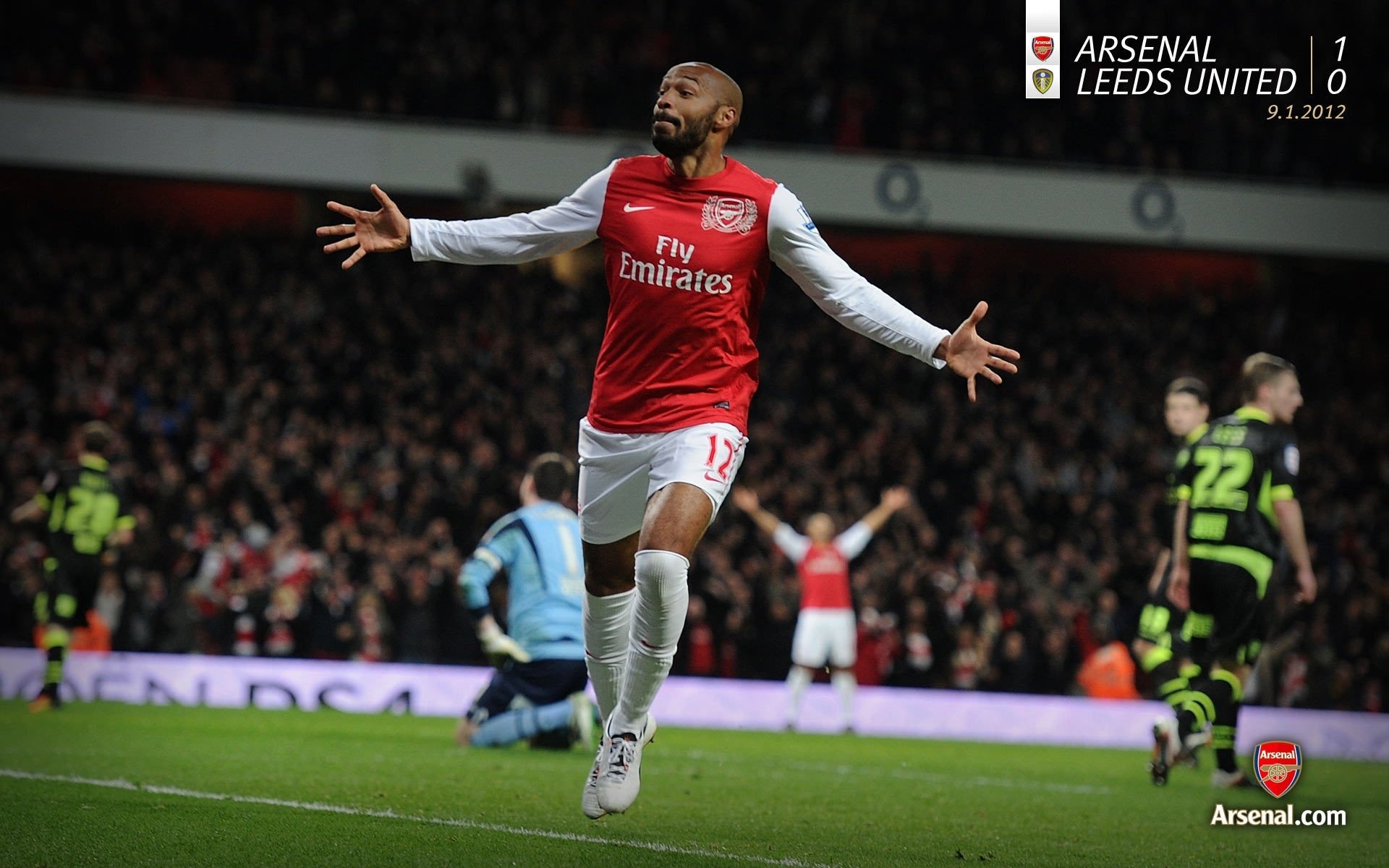 Thierry Henry Full HD Wallpaper And Background Image | 1920x1200 | ID ...