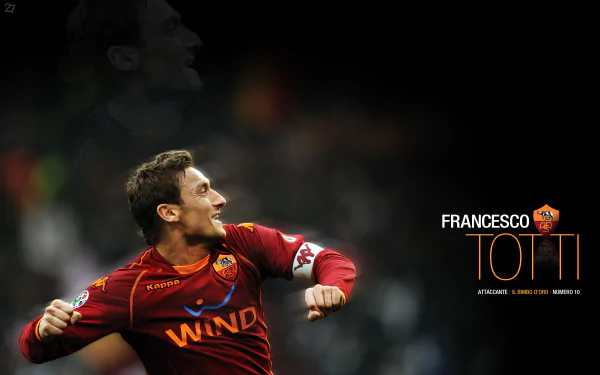Francesco Totti Sports HD Desktop Wallpaper | Background Image