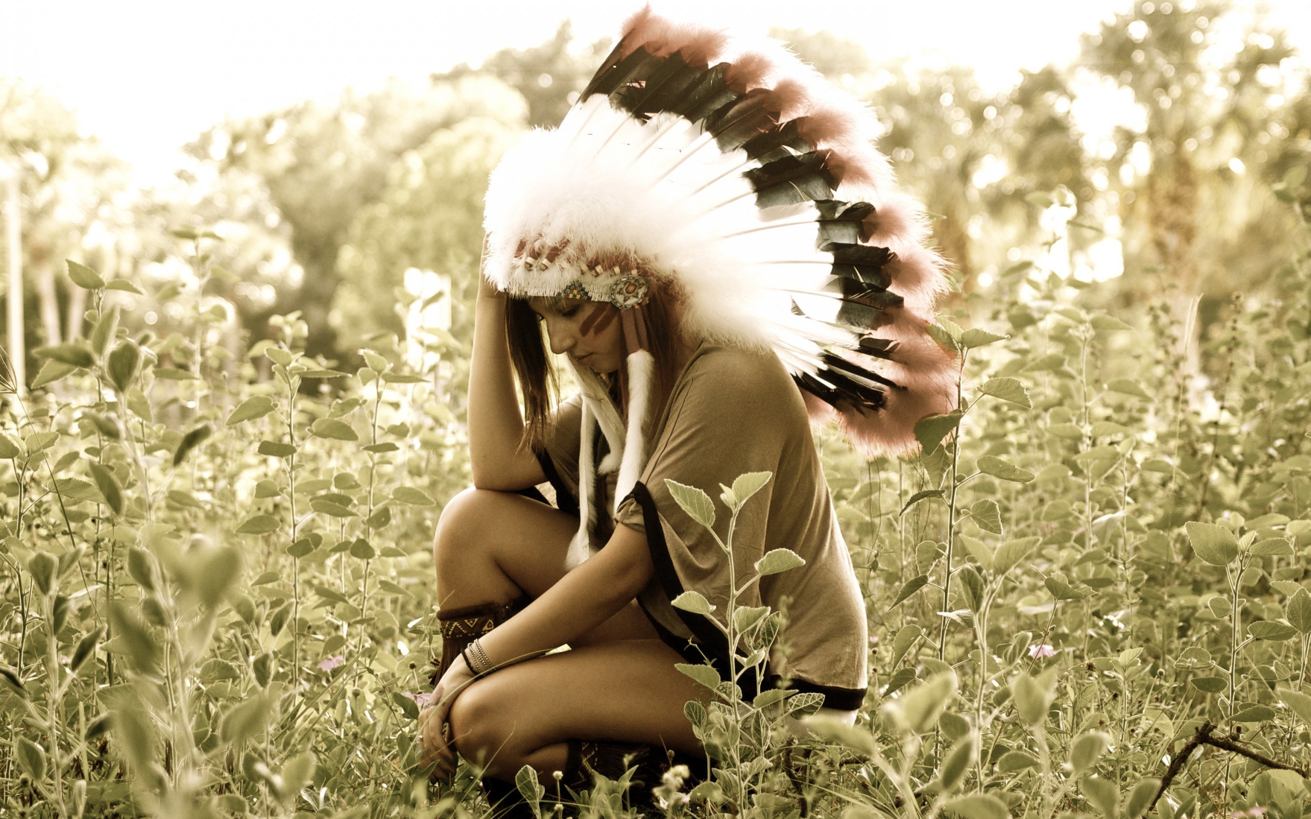 Women Native American HD Wallpaper | Background Image