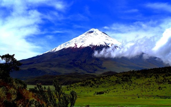Nature Volcano Volcanoes Cotopaxi Andes Stratovolcano Ecuador Sky HD Wallpaper | Background Image