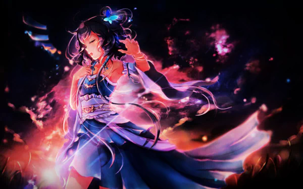 Luo Tianyi Anime Vocaloid HD Desktop Wallpaper | Background Image