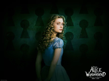 movie Alice in Wonderland (2010) HD Desktop Wallpaper | Background Image