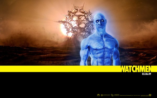 Movie Watchmen Doctor Manhattan Greg Plitt HD Wallpaper | Background Image