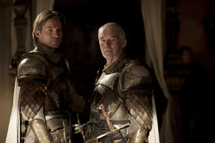 Ian McElhinney Barristan Selmy Jaime Lannister Nikolaj Coster-Waldau TV Show Game Of Thrones HD Desktop Wallpaper | Background Image