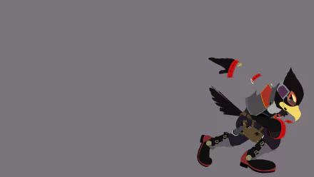 Falco Lombardi minimalist Super Smash Bros. Nintendo video game Super Smash Bros. for Nintendo 3DS and Wii U Minimalist Gaming HD Desktop Wallpaper | Background Image
