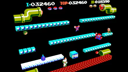 video game Mario Bros. HD Desktop Wallpaper | Background Image