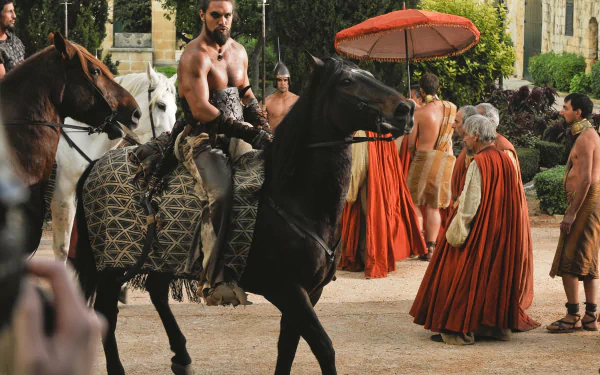 Drogo (Game Of Thrones) Jason Momoa TV Show Game Of Thrones HD Desktop Wallpaper | Background Image