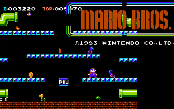 video game Mario Bros. HD Desktop Wallpaper | Background Image