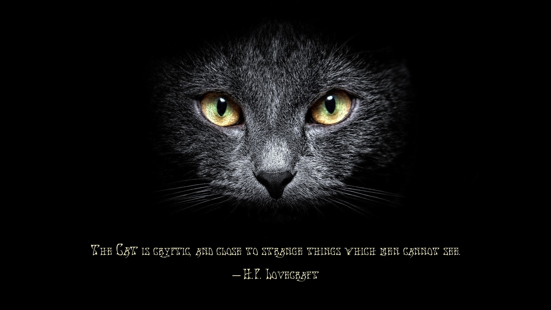 HP Lovecraft Quote Full HD Wallpaper And Background 1920x1080