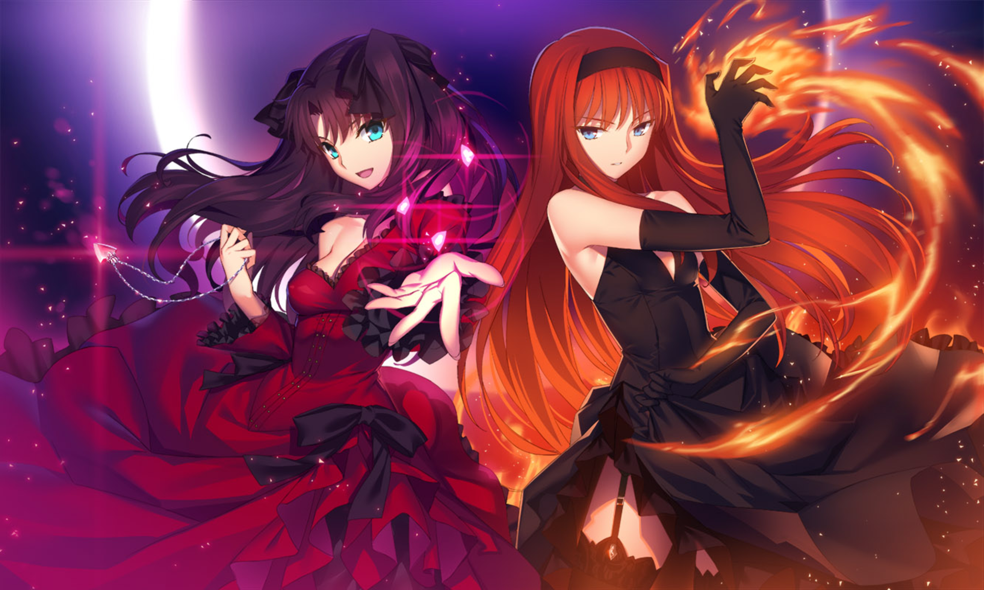 Wallpaper anime, art, Fate/Stay Night, characters for mobile and desktop,  section сёнэн, resolution 1920x1364 - download