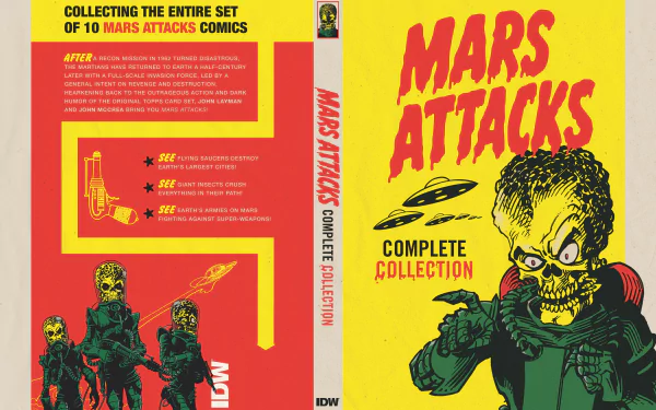 Comic mars attacks HD Desktop Wallpaper | Background Image