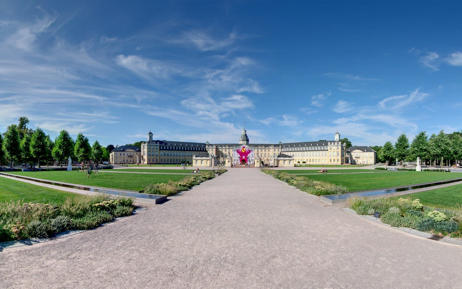 Download Man Made Karlsruhe Palace HD Wallpaper