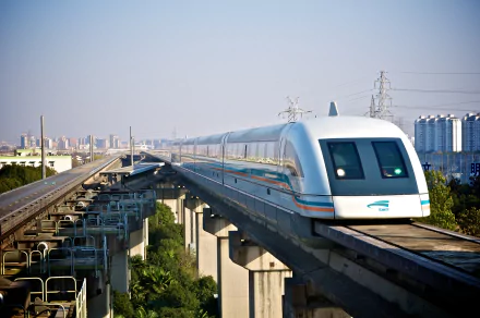  Shanghai Transrapid Magnetic Levitation Train( MagLev )