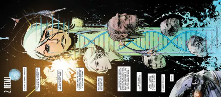 Comic the wake HD Desktop Wallpaper | Background Image