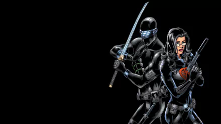 Baroness (G.I. Joe) Snake Eyes (G.I. Joe) Comic G.I. Joe HD Desktop Wallpaper | Background Image