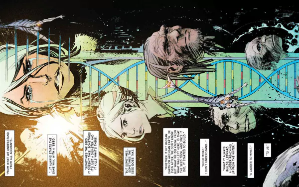 Comic the wake HD Desktop Wallpaper | Background Image