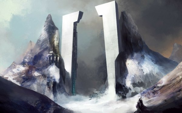 Fantasy Landscape Gate HD Wallpaper | Background Image