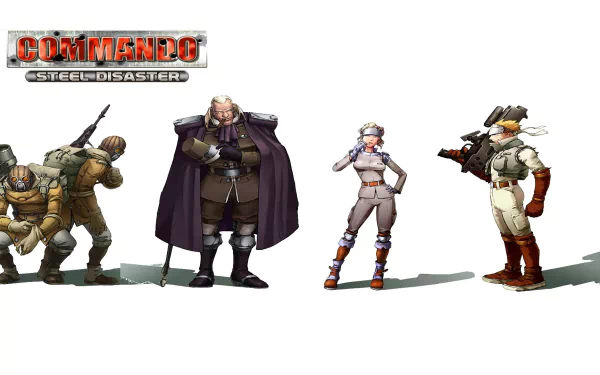 video game Commando: Steel Disaster HD Desktop Wallpaper | Background Image