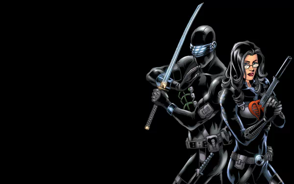 Baroness (G.I. Joe) Snake Eyes (G.I. Joe) Comic G.I. Joe HD Desktop Wallpaper | Background Image