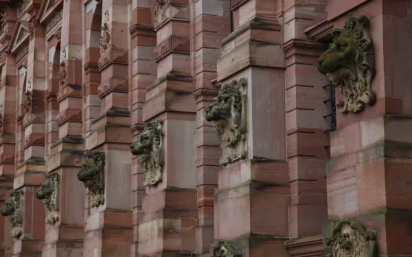 man made Heidelberg Castle HD Desktop Wallpaper | Background Image