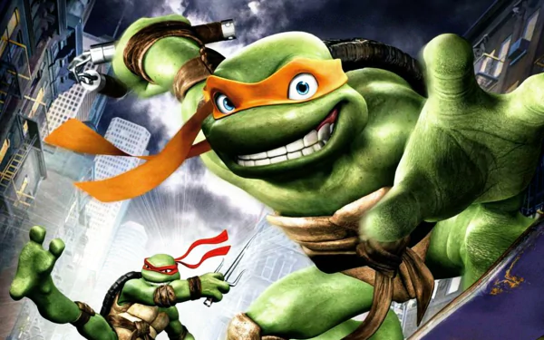 movie TMNT (2007) HD Desktop Wallpaper | Background Image