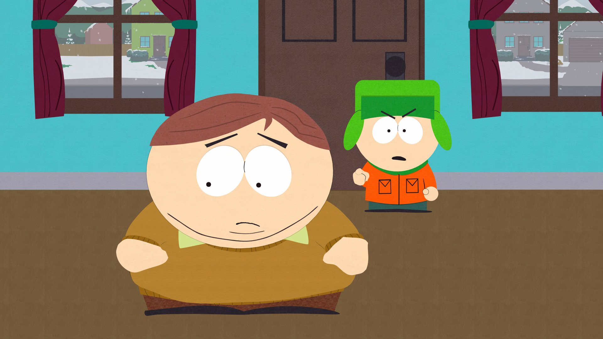 Download Kyle Broflovski Eric Cartman TV Show South Park 4k Ultra HD Wallpaper