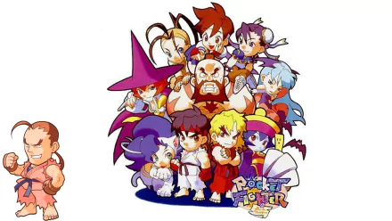 video game Super Gem Fighter Mini Mix HD Desktop Wallpaper | Background Image