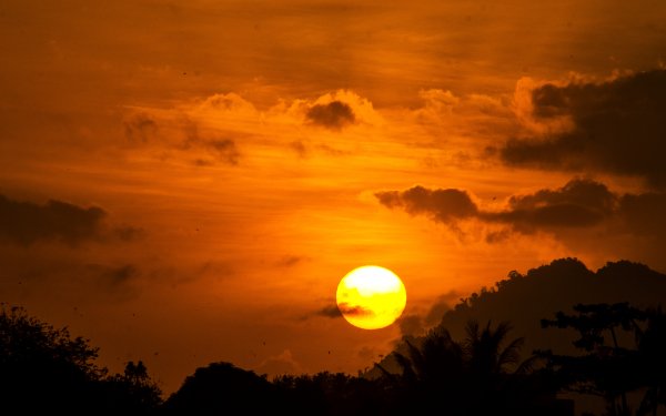 Earth Sunset Indonesia Tropics Sun HD Wallpaper | Background Image