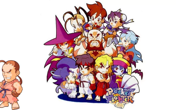 video game Super Gem Fighter Mini Mix HD Desktop Wallpaper | Background Image